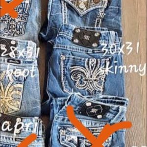 Miss Me 30x31 Skinny